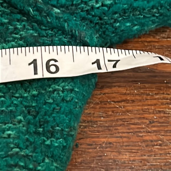 FREE PEOPLE Green Loch Raven Sweater Button Front Jacket Wool Blend Women’s XS - Picture 14 of 16